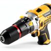 Cordless Hammer Drill GoYwato 1239inlbs 21V Brushless 2Battery Set-5