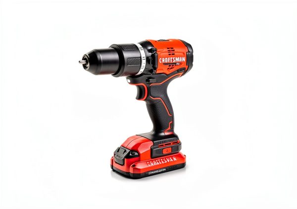 CRAFTSMAN V20 Cordless Hammer Drill Kit, 1/2 inch, 2 Batteries and Charger Included (CMCD732D2)-9