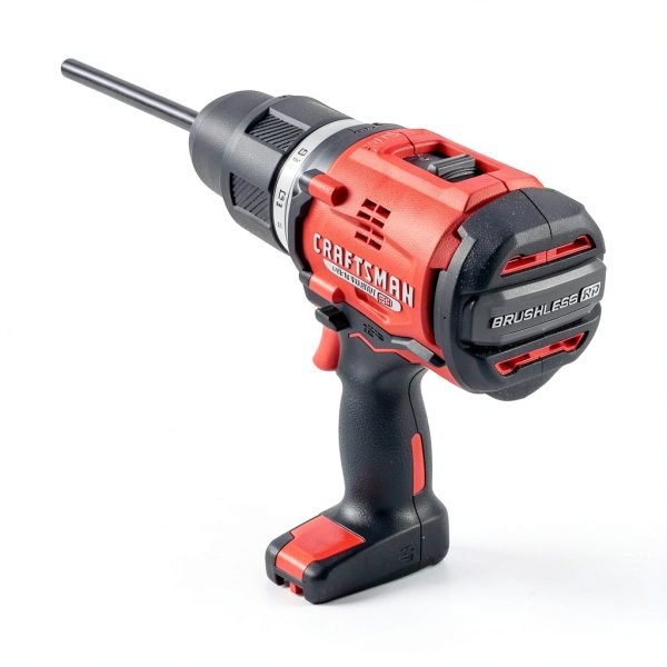 CRAFTSMAN V20 Cordless Hammer Drill Kit, 1/2 inch, 2 Batteries and Charger Included (CMCD732D2)-7