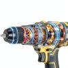 Cordless Hammer Drill GoYwato 1239inlbs 21V Brushless 2Battery Set-1