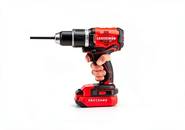 CRAFTSMAN V20 Cordless Hammer Drill Kit, 1/2 inch, 2 Batteries and Charger Included (CMCD732D2)-8