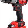 CRAFTSMAN V20 Cordless Hammer Drill Kit, 1/2 inch, 2 Batteries and Charger Included (CMCD732D2)-1