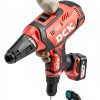 20V Brushless Hammer Drill DCK 600W 531in.lbs Torque 4.0Ah Battery-3