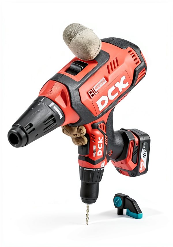 20V Brushless Hammer Drill DCK 600W 531in.lbs Torque 4.0Ah Battery-3