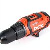 20V Brushless Hammer Drill DCK 600W 531in.lbs Torque 4.0Ah Battery-6
