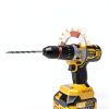 Cordless Hammer Drill GoYwato 1239inlbs 21V Brushless 2Battery Set-4
