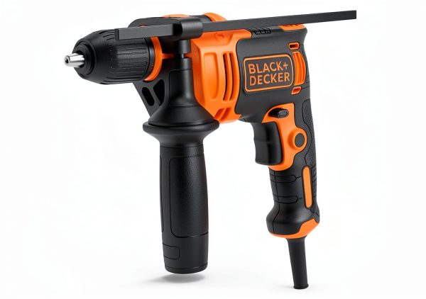 BLACK+DECKER 6.5 Amp 1/2-Inch Hammer Drill with Keyless Chuck Corded-0