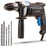 Hammerhead 7.5-Amp 1/2 Inch Variable Speed Hammer Drill with 6pcs Bit - HAHD075-0