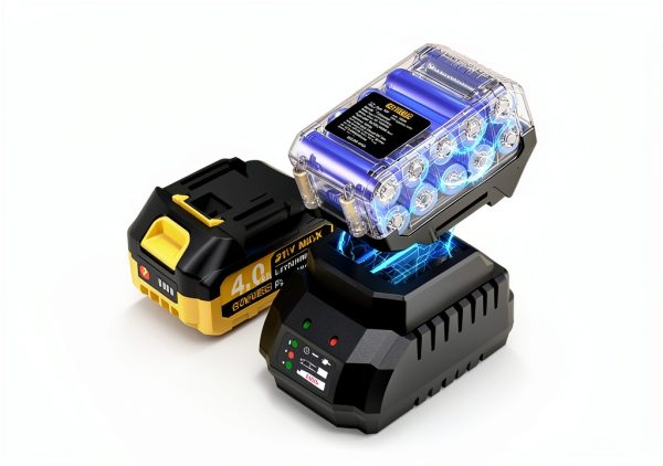 Cordless Hammer Drill GoYwato 1239inlbs 21V Brushless 2Battery Set-2